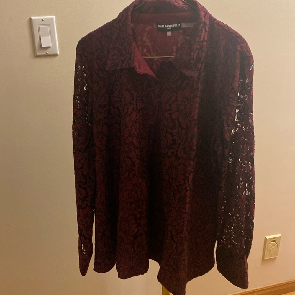 Karl Lagerfeld button up top